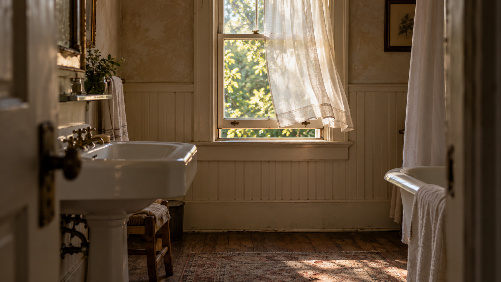 Upstairs bathroom